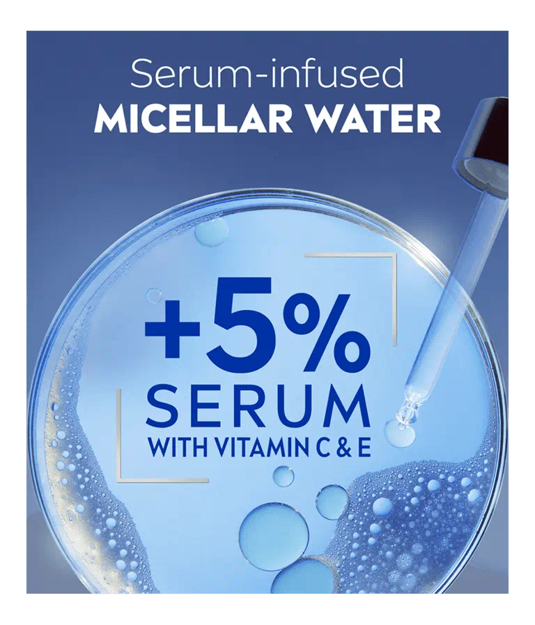 NIVEA Skin Glow Serum Infused Micellar Water 400ml