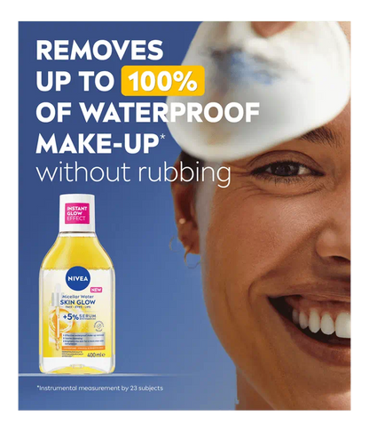 NIVEA Skin Glow Serum Infused Micellar Water 400ml
