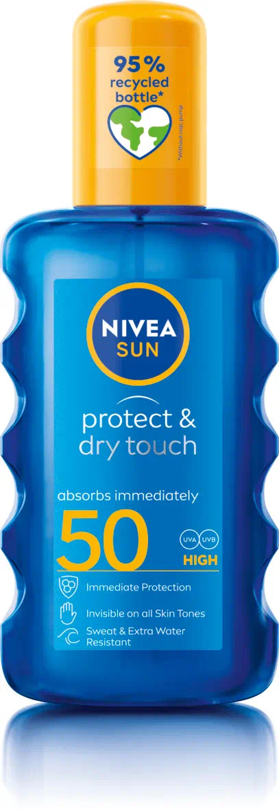 NIVEA Sun Protect & Dry Touch Invisible Spray 200ml