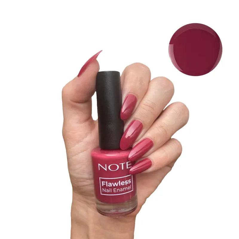 NOTE Flawless Nail Enamel- 08 Romance Time 9ml