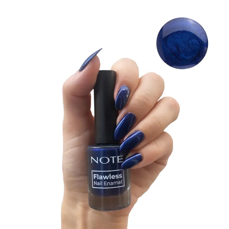 NOTE Flawless Nail Enamel- 118 Sax Blue 9ml