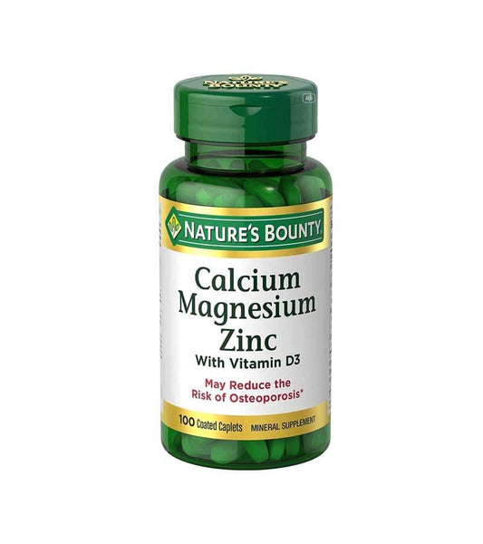 Naturess Bounty Calcium Magnesium Zinc 100 Caplets