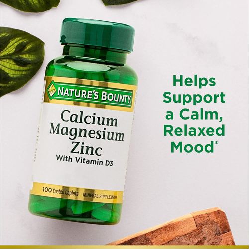 Naturess Bounty Calcium Magnesium Zinc 100 Caplets