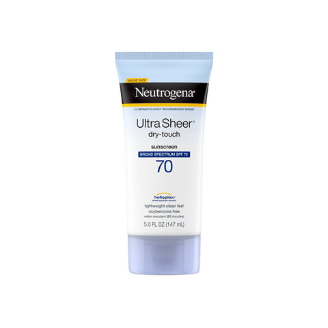 Neutrogena Ultra Sheer Dry Touch Sunscreen SPF70 147ml