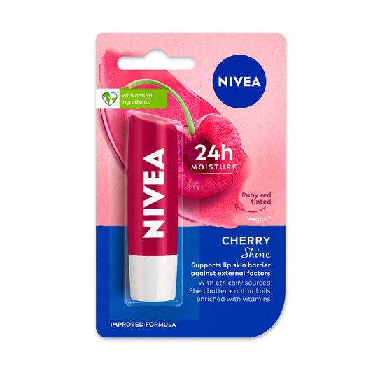 Nivea Cherry Shine Lip Balm 4.8g