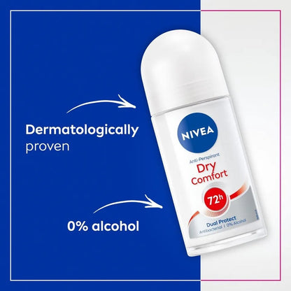 Nivea Dry Comfort Deodorant Roll-On 50ml