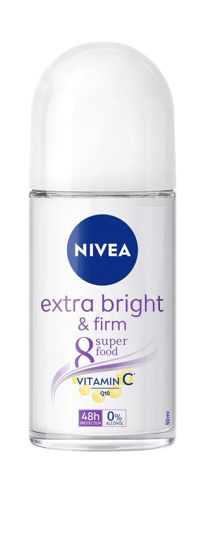 Nivea Extra Bright and Firm 8 Super Food Deodorant Roll-On 50ml