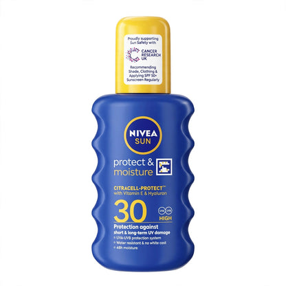 Nivea Sun Protect & Moisture Sun Spray SPF30 (200 ml)