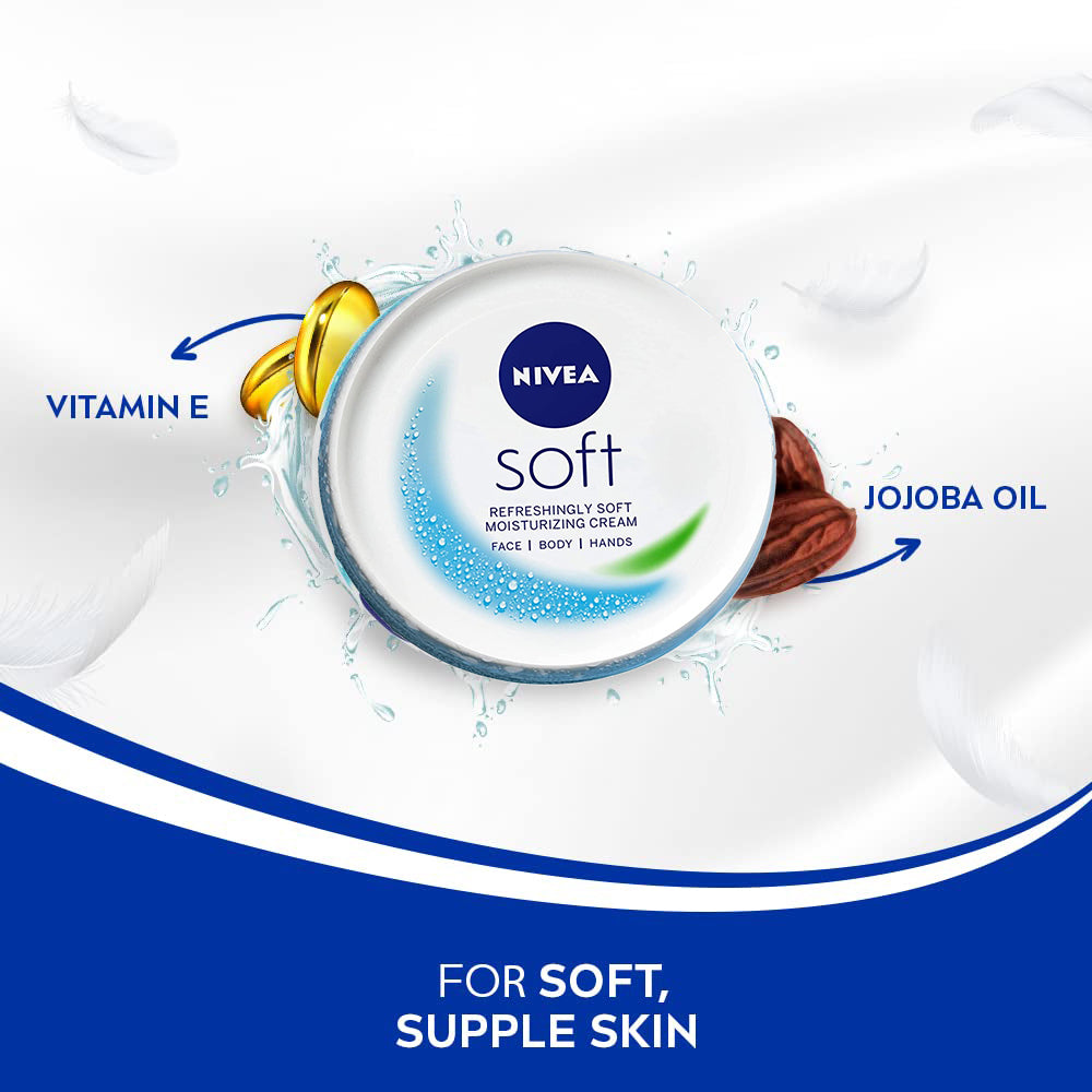 Nivea Soft Refreshingly Moisturising Cream 200ml