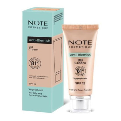 Note Anti-Blemish BB Cream- 01 Soft Ivory, 30ml
