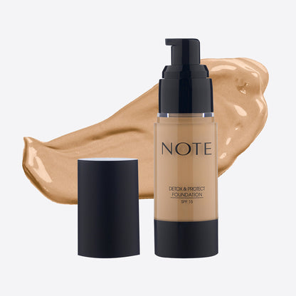 Note Detox and Protect Foundation- 05 Honey Beige, 35ml