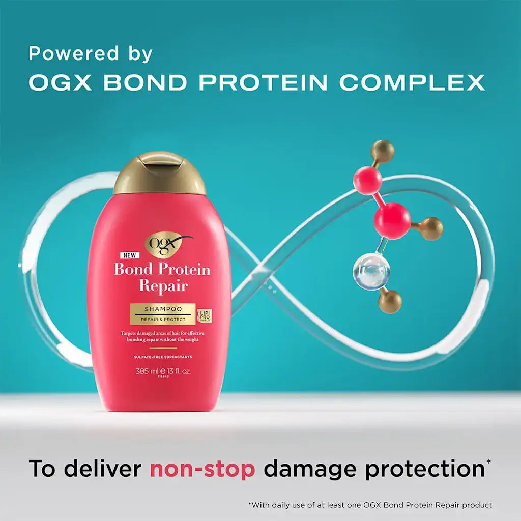 OGX Bond Protein Repair Shampoo 385ml