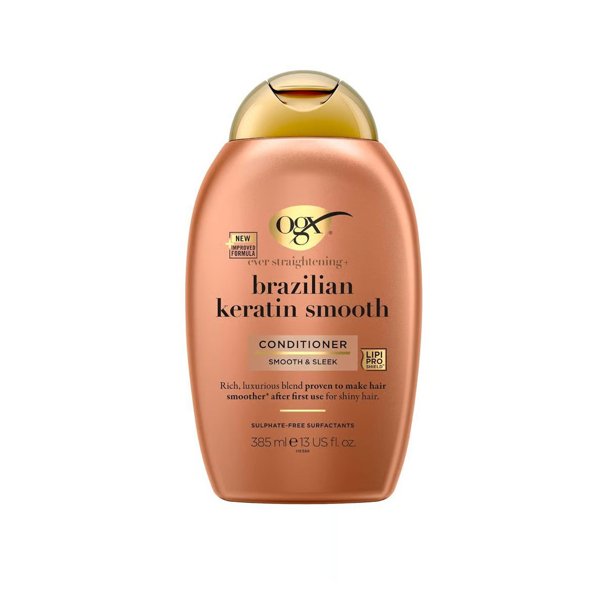 OGX Ever Straightening+ Brazilian Keratin Smooth Conditioner 385ml