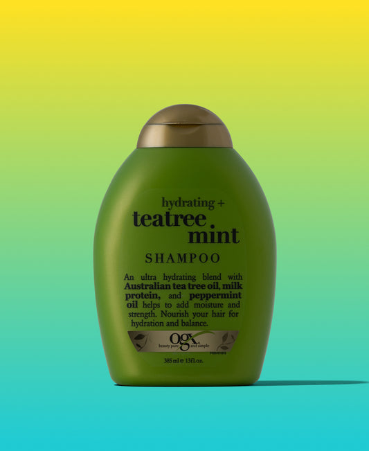 OGX Hydrating + Teatree Mint Shampoo 385ml