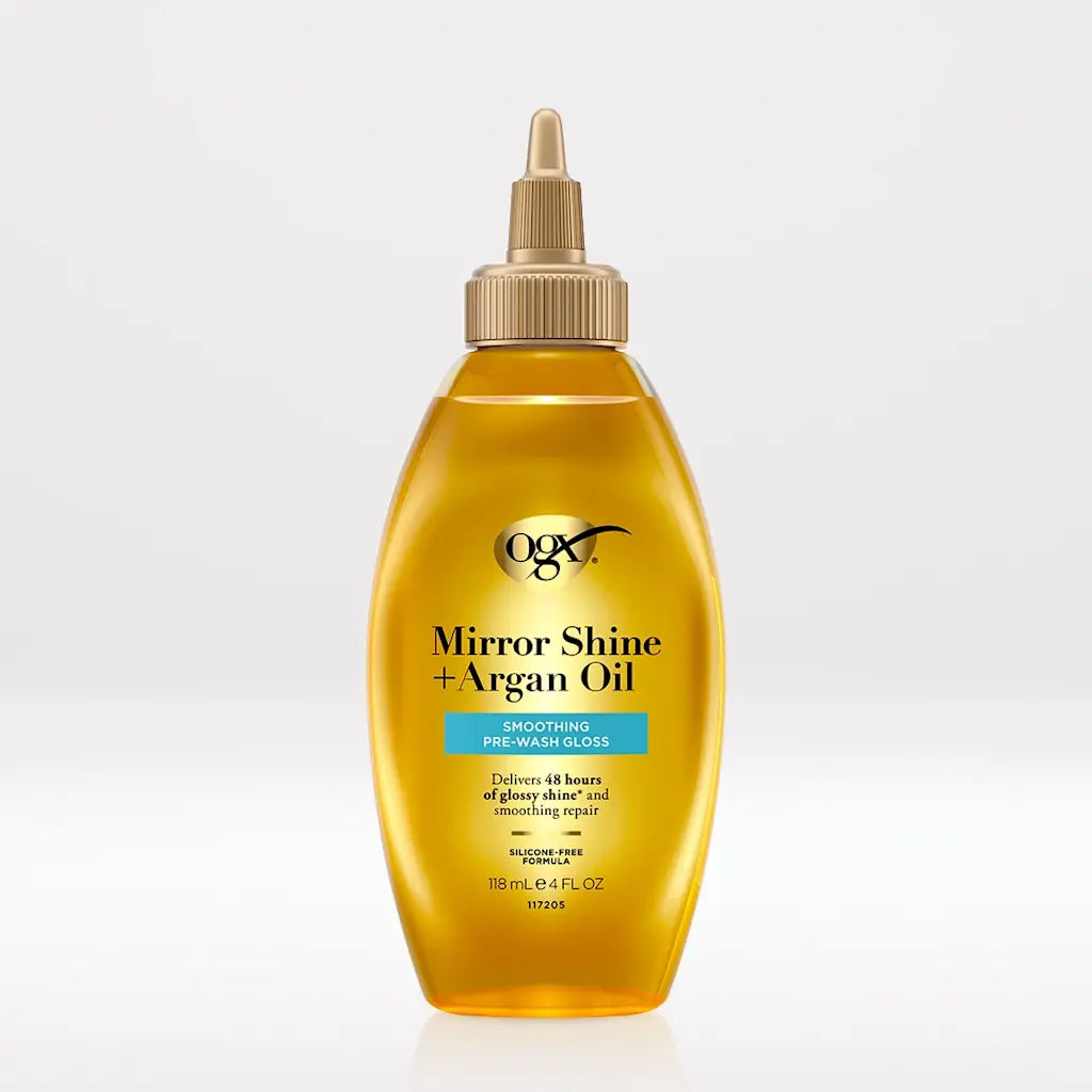 OGX Mirror Shine + Argan Oil Pre-Wash Gloss 118ml