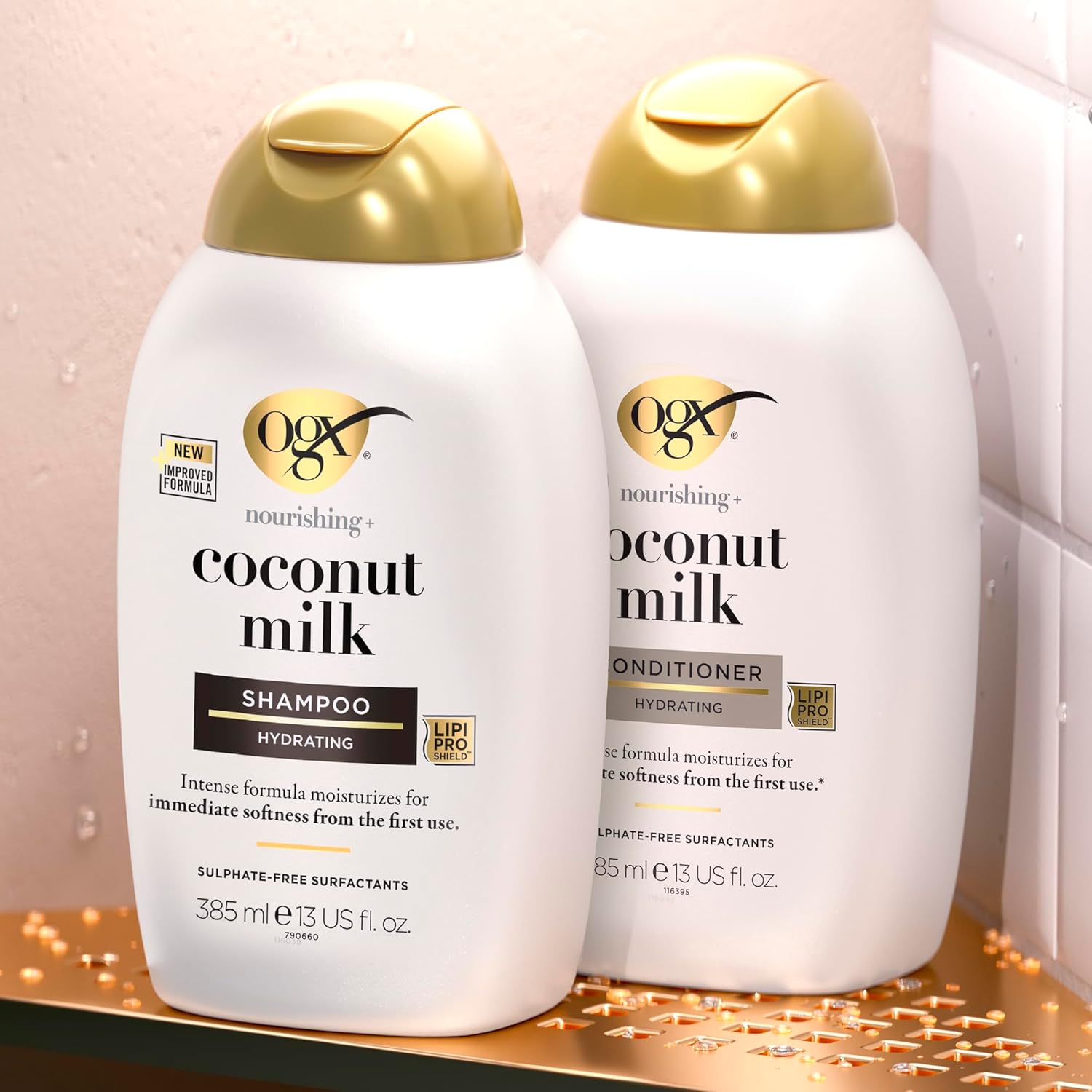 OGX Nourishing Coconut Milk Hydrating Shampoo 385ml