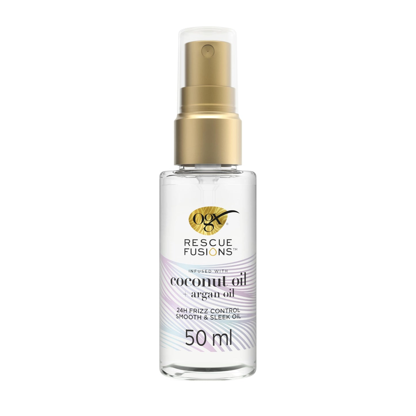 OGX Rescue Fusions 24H Frizz Control Smooth & Sleek Oil 50ml
