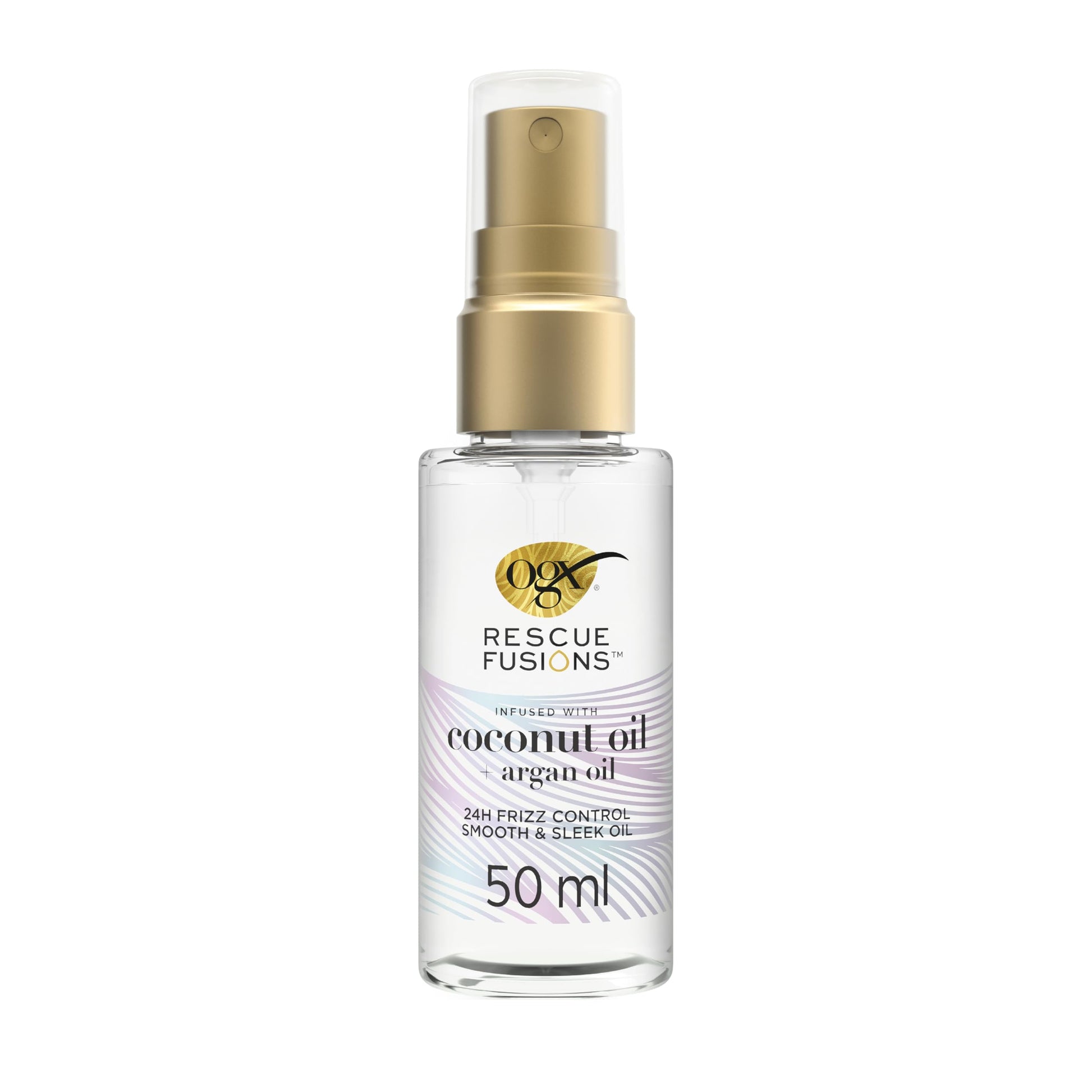 OGX Rescue Fusions 24H Frizz Control Smooth & Sleek Oil 50ml