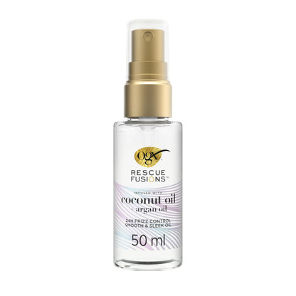 OGX Rescue Fusions 24H Frizz Control Smooth & Sleek Oil 50ml