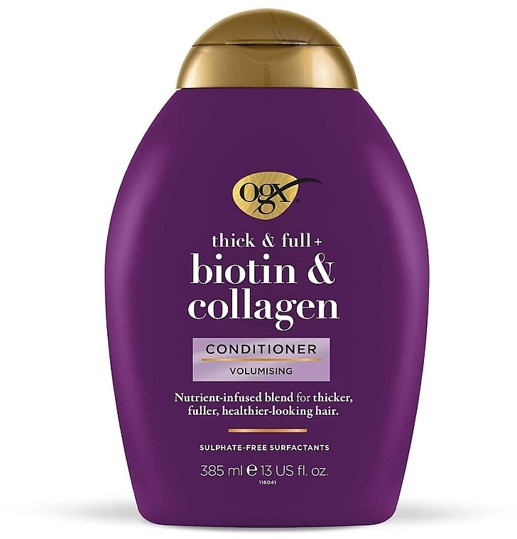 OGX Thick & Full + Biotin & Collagen Volumizing Conditioner 385ml