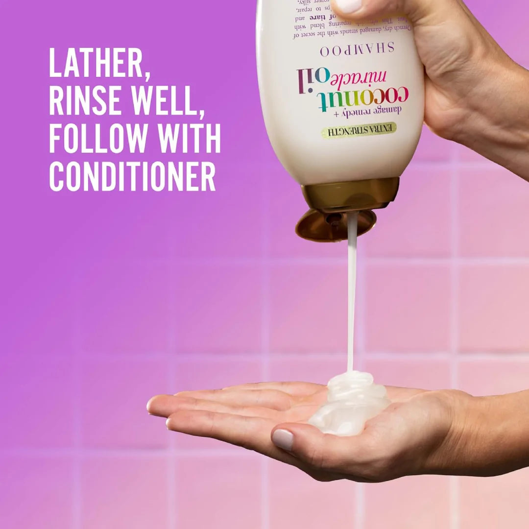 OGX Damage Remedy+ Coconut Miracle Oil Conditioner 385ml