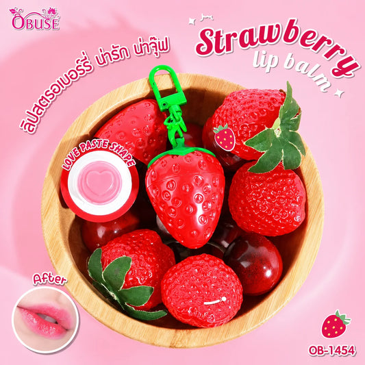 Obuse Strawberry Magic Lip Balm 3g