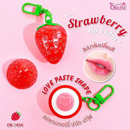 Obuse Strawberry Magic Lip Balm 3g