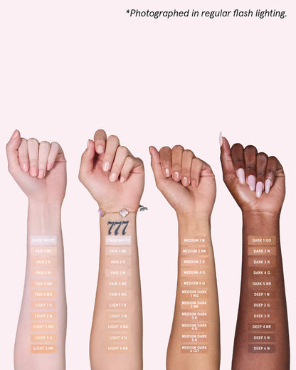 One Size Turn Up The Base Versatile Powder Foundation- Medium 4 (G)
