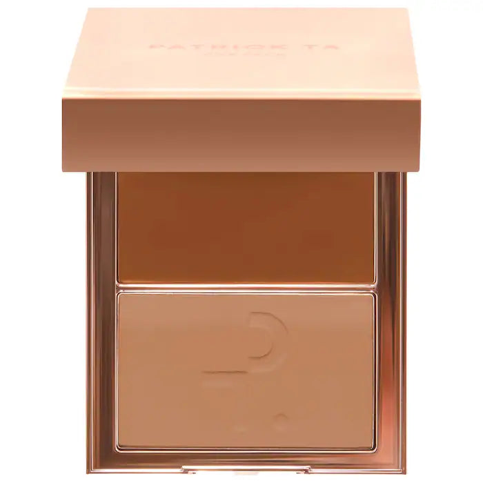 PATRICK TA Major Skin Creme Foundation and Finishing Powder Duo- Tan 1