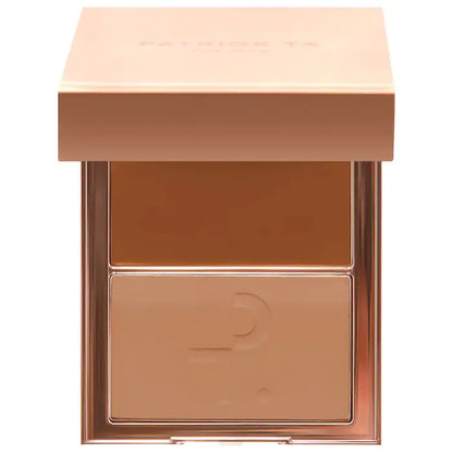 PATRICK TA Major Skin Creme Foundation and Finishing Powder Duo- Tan 1