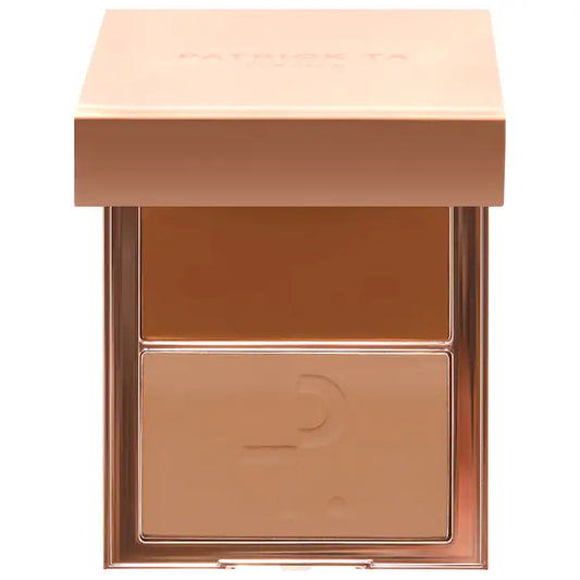 PATRICK TA Major Skin Creme Foundation and Finishing Powder Duo- Tan 1