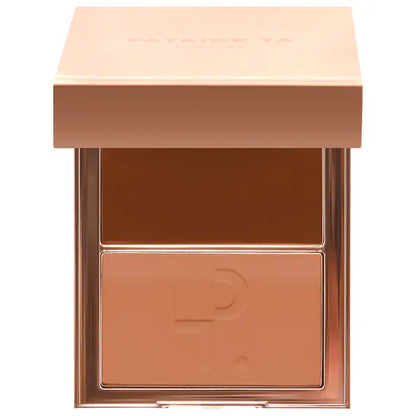 PATRICK TA Major Skin Creme Foundation and Finishing Powder Duo- Tan 4