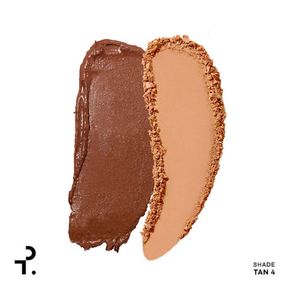 PATRICK TA Major Skin Creme Foundation and Finishing Powder Duo- Tan 4