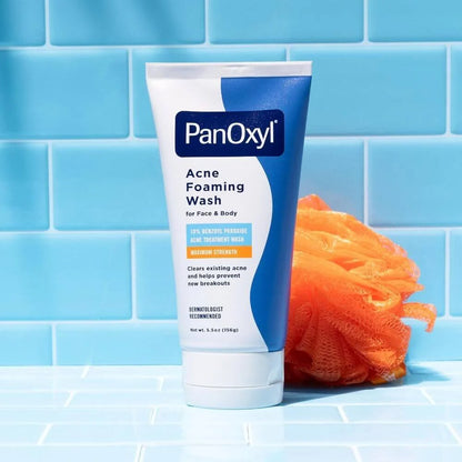 PanOxyl Acne Foaming Wash 10% Benzoyl Peroxide 156g