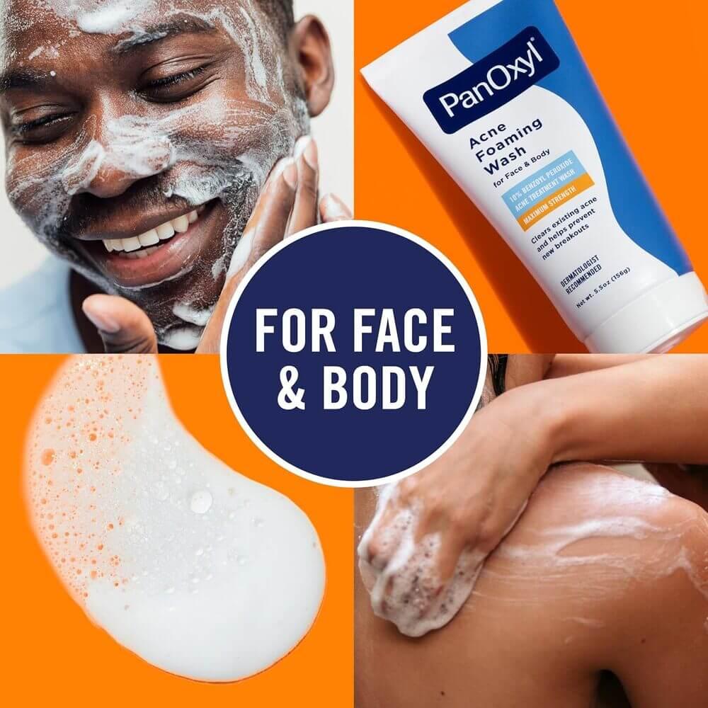 PanOxyl Acne Foaming Wash 10% Benzoyl Peroxide 156g
