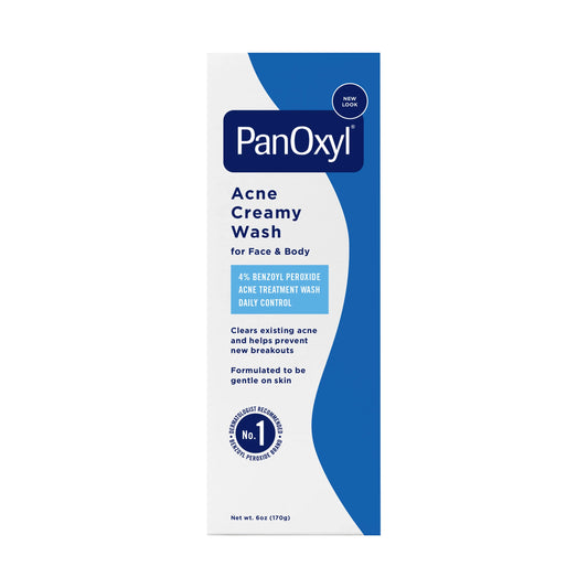 PanOxyl Benzoyl Peroxide 4% Daily Control Acne Creamy Wash 170g