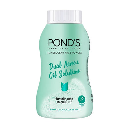 Pond's Translucent Face Powder Dual Acne Oil Solution 45g