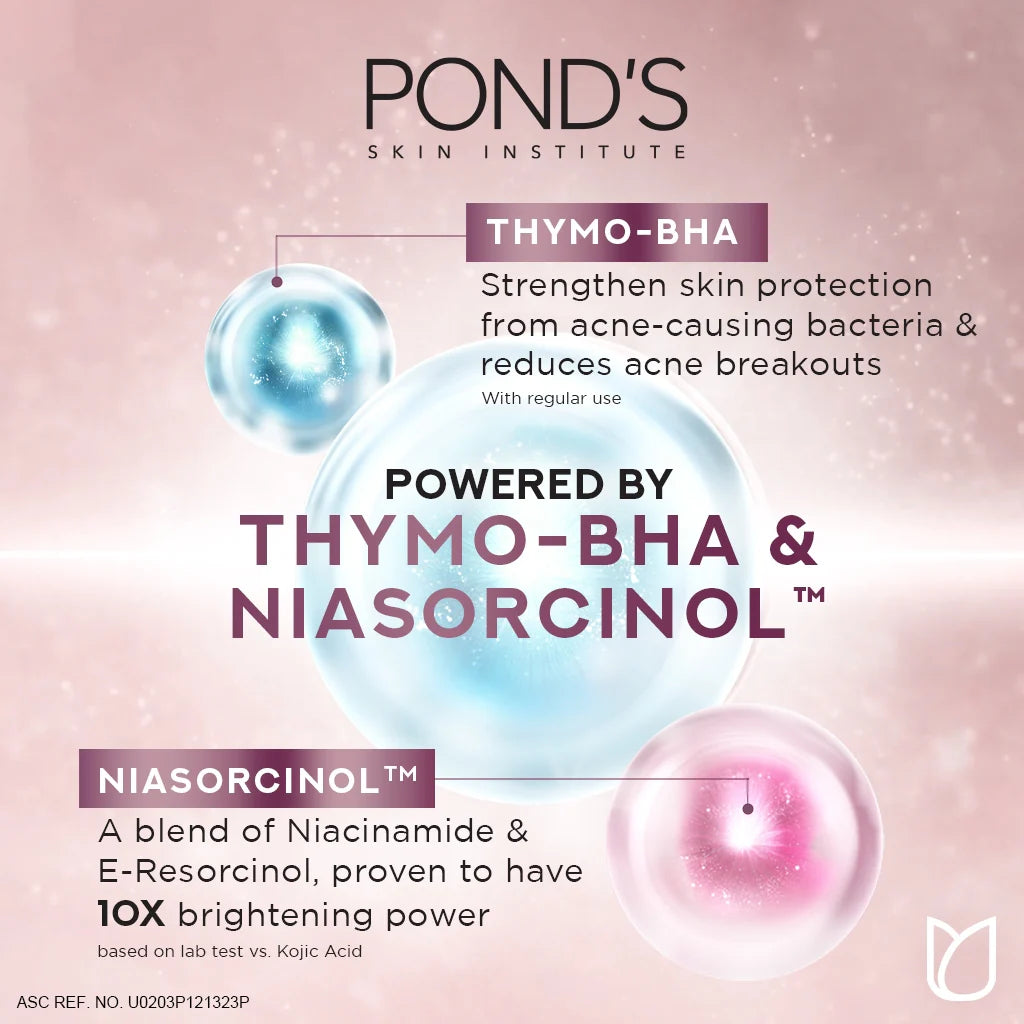 Ponds Bright Miracle Acne Solution THYMO-BHA Facial Foam 100ml