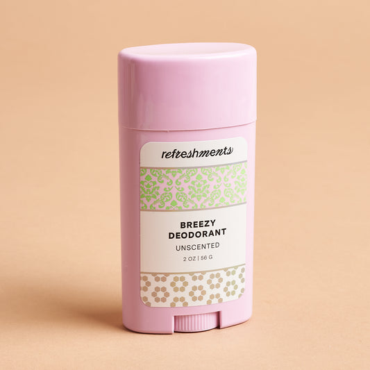 Refreshments Breezy Deodorant- Unscented 56g