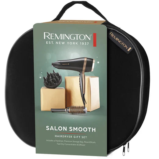 Remington Salon Smooth Hair Dryer Gift Set D6960GP