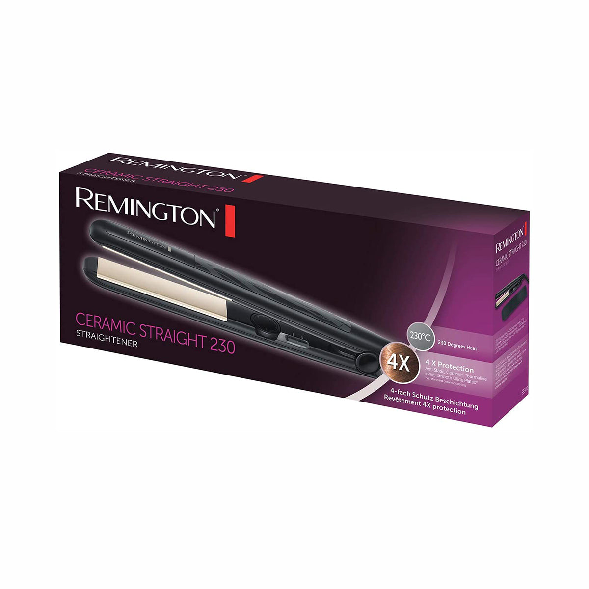 Remington Ceramic Straight Slim 230 Straightener S3500