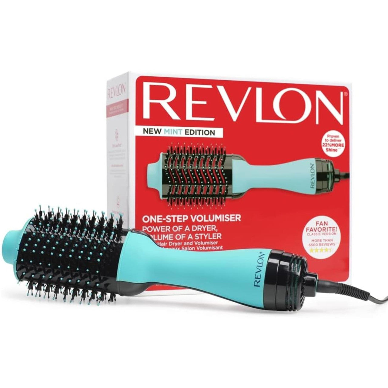 Revlon One Step Hair Dryer and Volumiser- Mint Edition