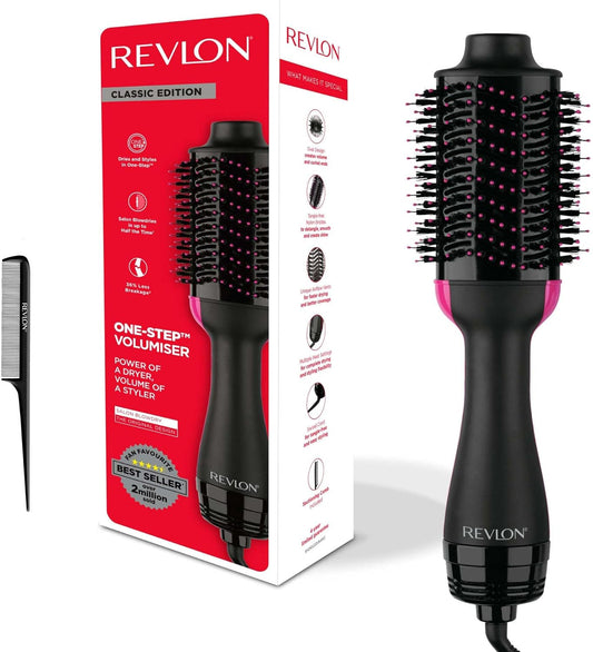Revlon Salon One-Step Hair Dryer & Volumiser with Sectioning Comb