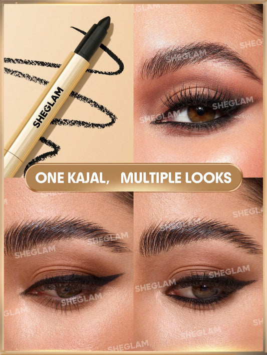 SHEGLAM Bold Moves Kohl Cream Eyeliner Pencil- Black