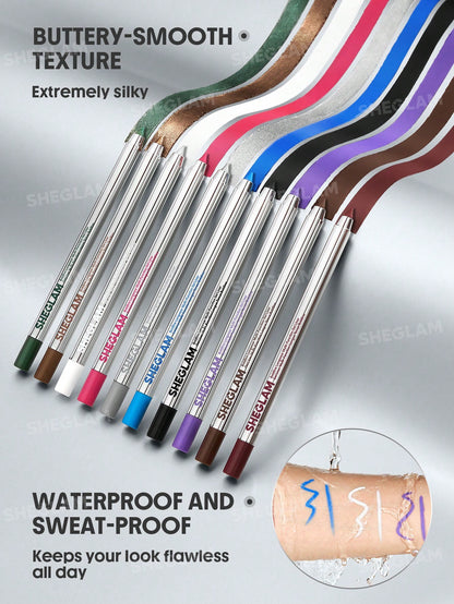 SHEGLAM Boldline Longwear Multi-Function Gel Liner- Metallic Green