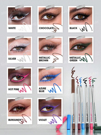 SHEGLAM Boldline Longwear Multi-Function Gel Liner- Metallic Green
