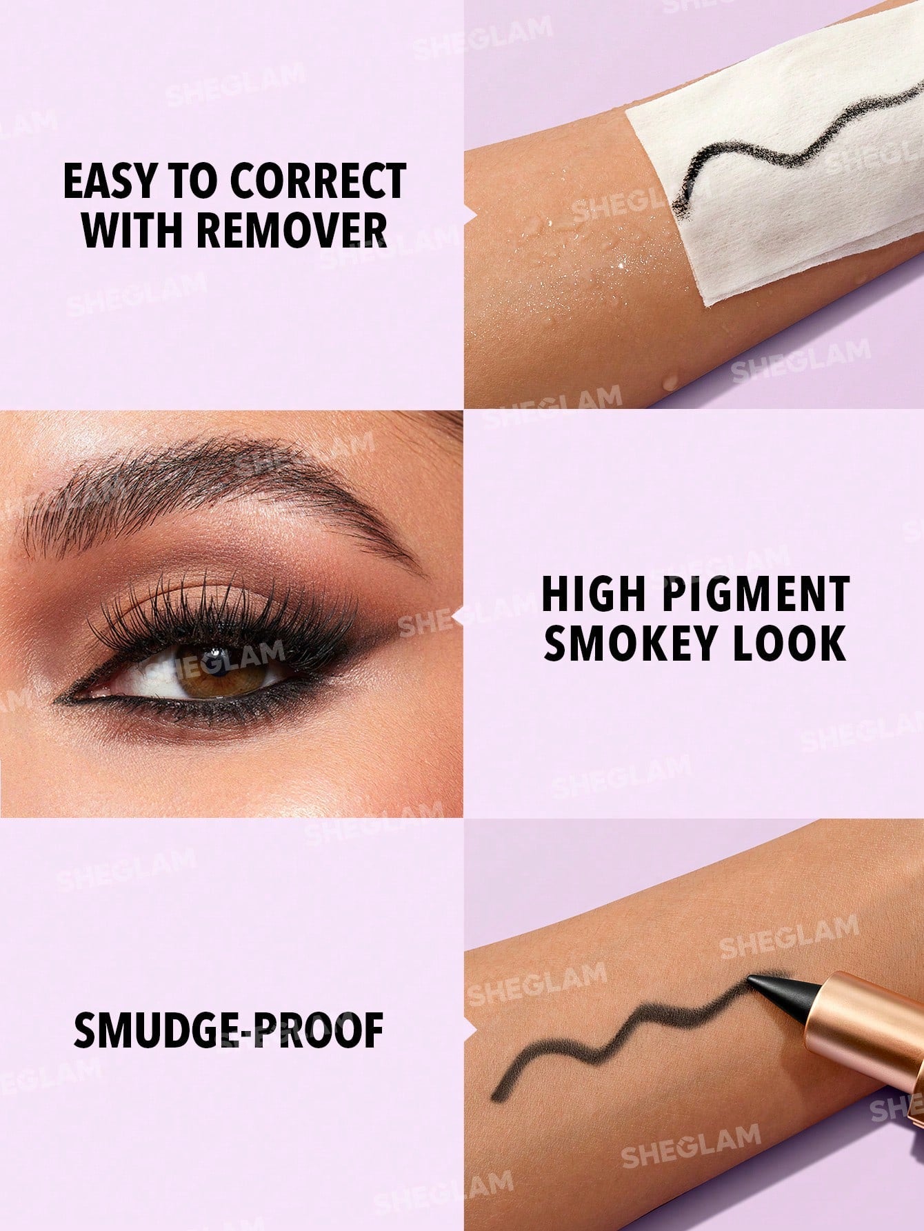 SHEGLAM EZ Glide Matte Eyeliner Pencil- Black