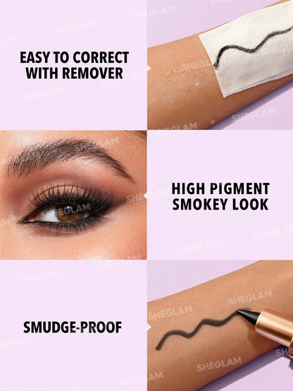 SHEGLAM EZ Glide Matte Eyeliner Pencil- Black