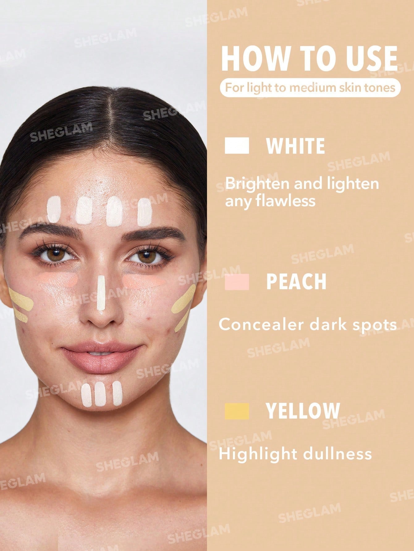 SHEGLAM Like Magic Color Correcting Concealer- Yellow