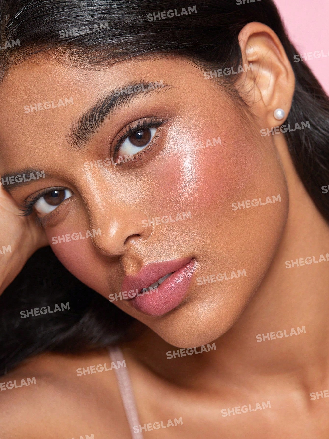 SHEGLAM Lunar Orbit Blush Ball- Adorn 6g